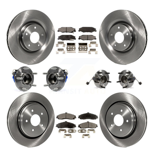 [Avant + Arrière] Kit d'ensemble roulement de roue et moyeu pour Chevrolet Corvette Cadillac XLR KBB-110182