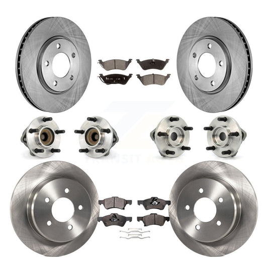 [Avant + Arrière] Kit d'ensemble roulement de roue et moyeu pour Dodge Grand Caravan Chrysler Town & Country KBB-110192