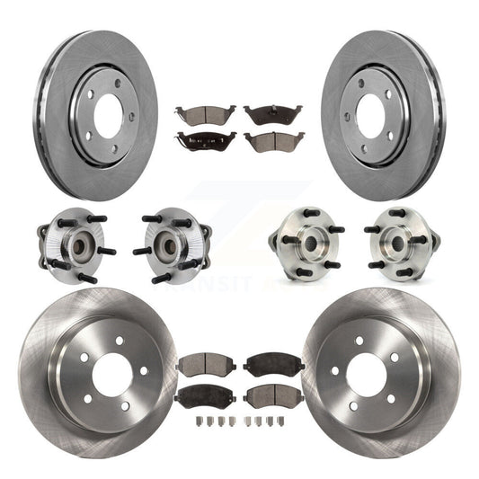 [Avant + Arrière] Kit d'ensemble roulement de roue et moyeu pour Chrysler Town & Country Dodge Grand Caravan KBB-110193
