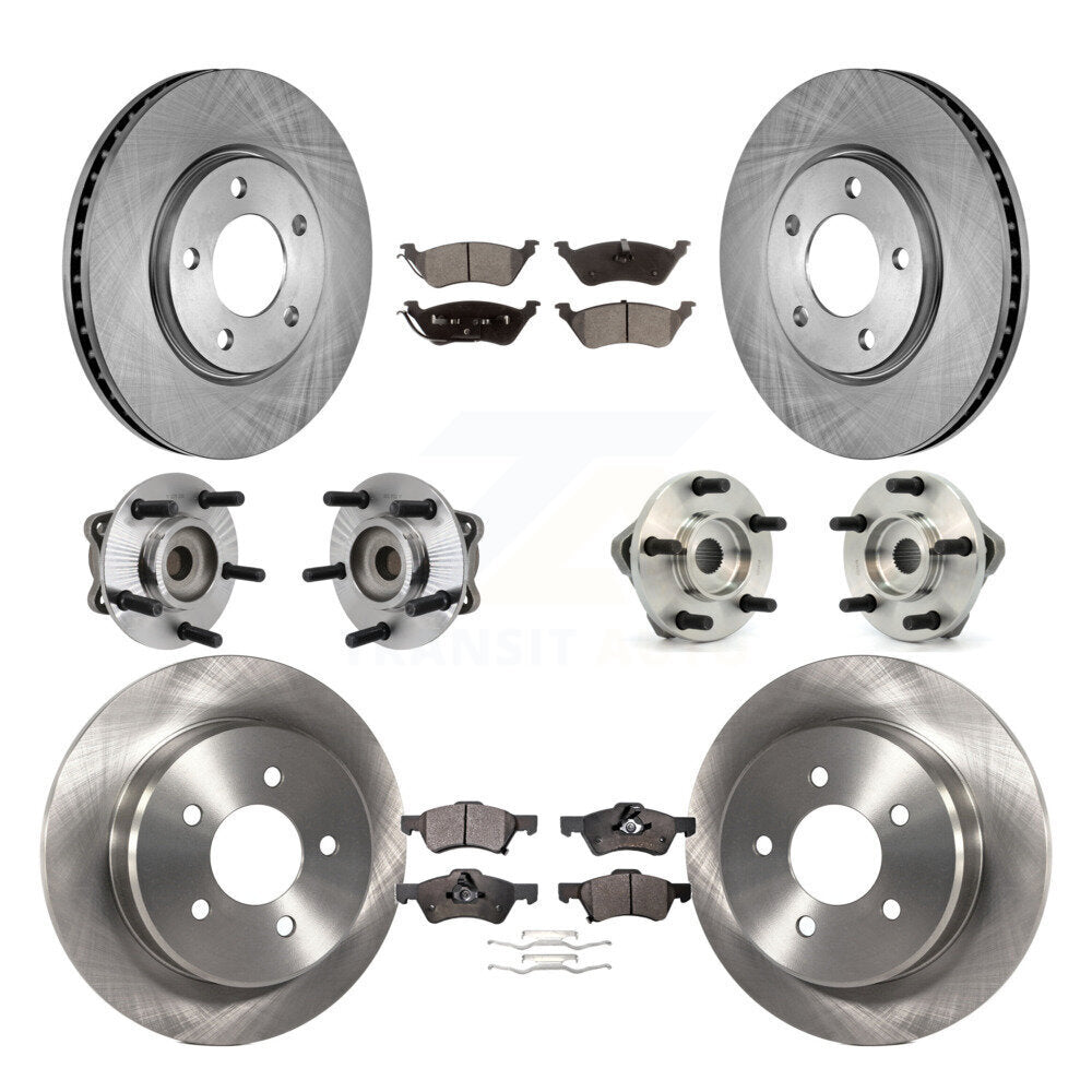 [Avant + Arrière] Kit d'ensemble roulement de roue et moyeu pour Dodge Grand Caravan Chrysler Town & Country KBB-110196