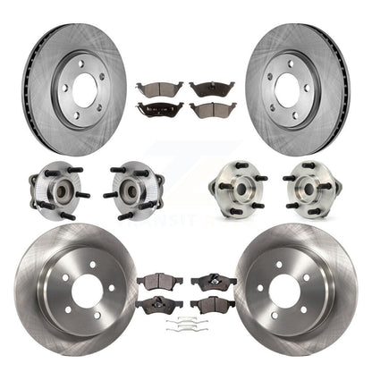 [Avant + Arrière] Kit d'ensemble roulement de roue et moyeu pour Dodge Grand Caravan Chrysler Town & Country KBB-110196