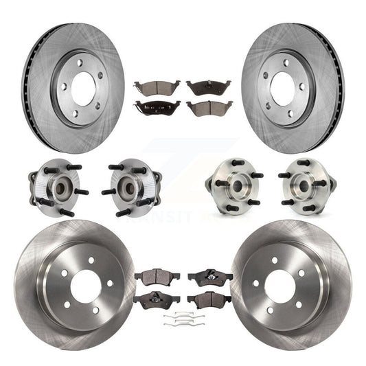 [Avant + Arrière] Kit d'ensemble roulement de roue et moyeu pour Dodge Grand Caravan Chrysler Town & Country KBB-110196