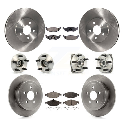 [Avant + Arrière] Kit d'ensemble roulement de roue et moyeu pour Chrysler Sebring Dodge Stratus KBB-110202