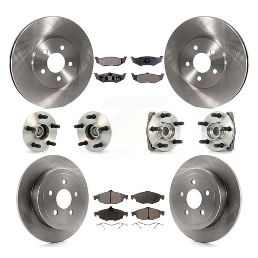 [Avant + Arrière] Kit d'ensemble roulement de roue et moyeu pour Chrysler Sebring Dodge Stratus KBB-110202