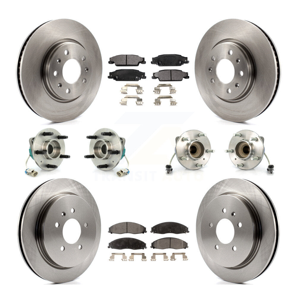 [Avant + Arrière] Kit d'ensemble roulement de roue et moyeu pour Cadillac CTS avec Sport Suspension KBB-110207