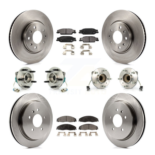 [Avant + Arrière] Kit d'ensemble roulement de roue et moyeu pour Cadillac CTS avec Sport Suspension KBB-110207
