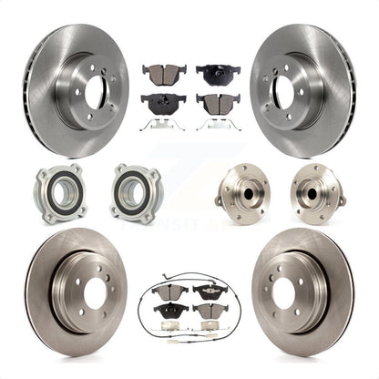 [Avant + Arrière] Kit d'ensemble roulement de roue et moyeu pour BMW 530i 525i 528i KBB-110210 par Transit Auto