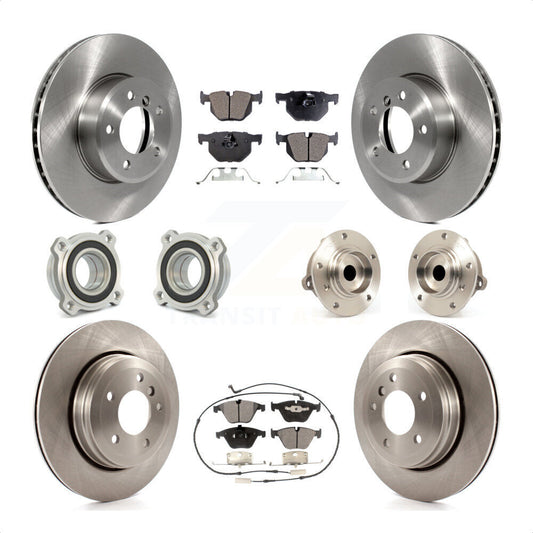 [Avant + Arrière] Kit d'ensemble roulement de roue et moyeu pour BMW 530i 525i 528i KBB-110210 par Transit Auto
