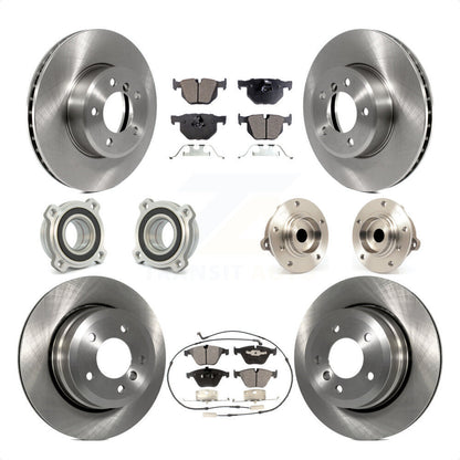 [Avant + Arrière] Kit d'ensemble roulement de roue et moyeu pour 2010 BMW 528i KBB-110211 par Transit Auto
