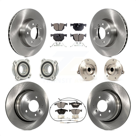[Avant + Arrière] Kit d'ensemble roulement de roue et moyeu pour 2010 BMW 528i KBB-110211 par Transit Auto