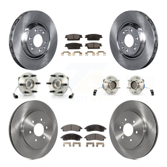 [Avant + Arrière] Kit d'ensemble roulement de roue et moyeu pour Cadillac SRX RWD KBB-110219