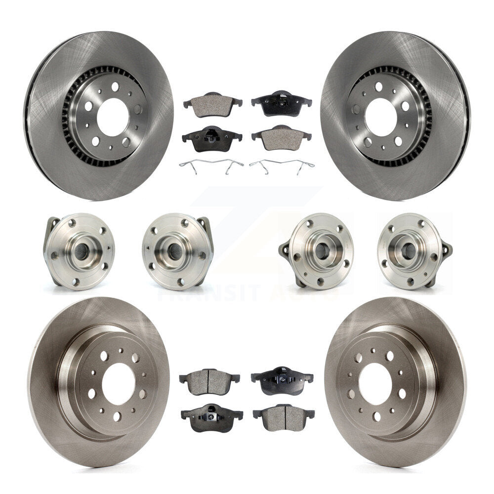 [Avant + Arrière] Kit d'ensemble roulement de roue et moyeu pour Volvo S60 XC70 V70 S80 KBB-110229