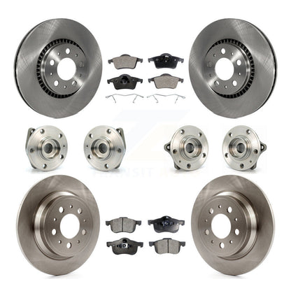 [Avant + Arrière] Kit d'ensemble roulement de roue et moyeu pour Volvo S60 XC70 V70 S80 KBB-110229
