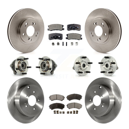 [Avant + Arrière] Kit d'ensemble roulement de roue et moyeu pour Mitsubishi Endeavor FWD KBB-110242
