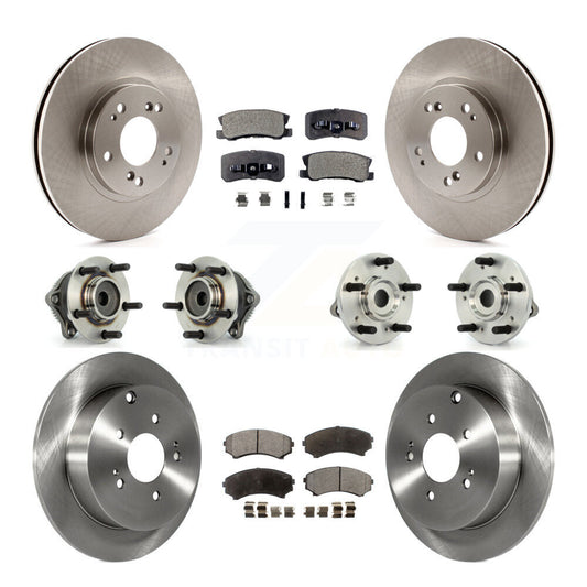 [Avant + Arrière] Kit d'ensemble roulement de roue et moyeu pour Mitsubishi Endeavor FWD KBB-110242