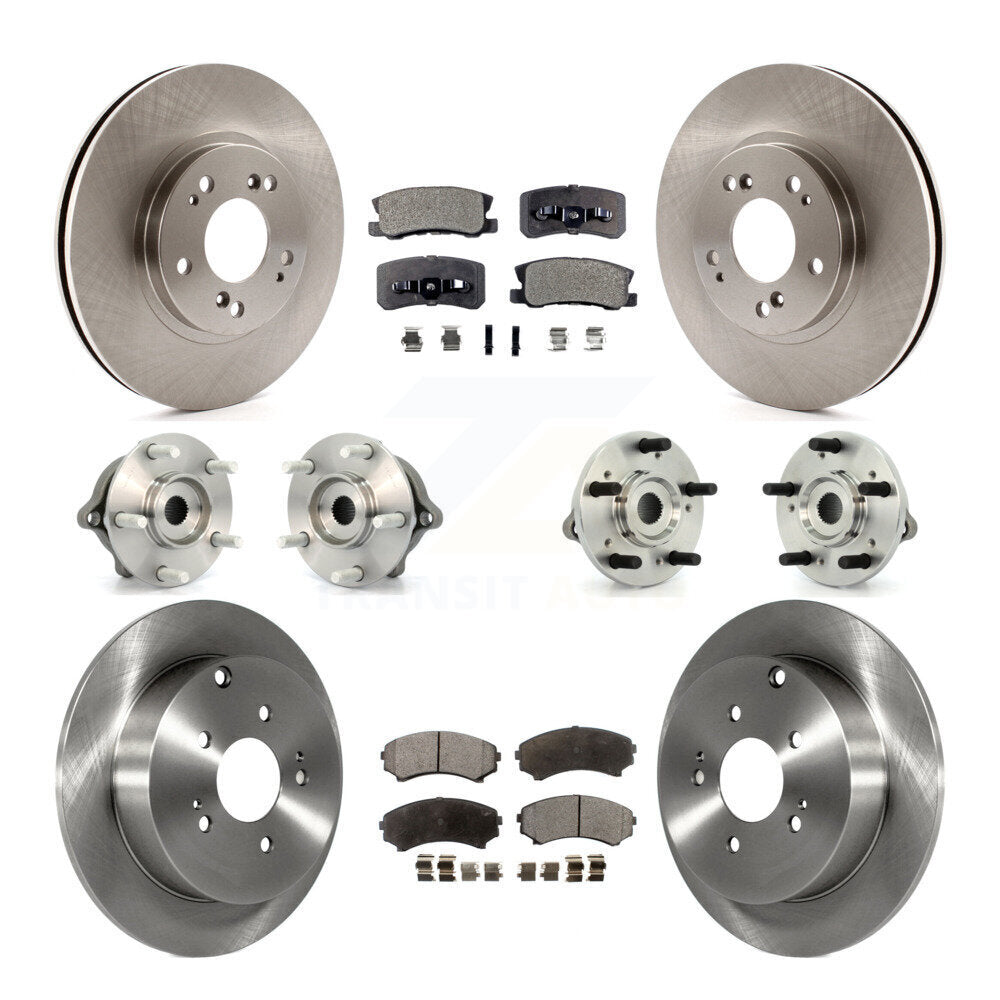 [Avant + Arrière] Kit d'ensemble roulement de roue et moyeu pour Mitsubishi Endeavor AWD KBB-110243