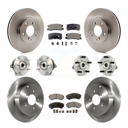 [Avant + Arrière] Kit d'ensemble roulement de roue et moyeu pour Mitsubishi Endeavor AWD KBB-110243