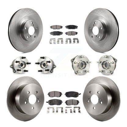 [Avant + Arrière] Kit d'ensemble roulement de roue et moyeu pour 2005 Subaru Outback Legacy KBB-110247