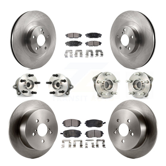[Avant + Arrière] Kit d'ensemble roulement de roue et moyeu pour 2005 Subaru Outback Legacy KBB-110247