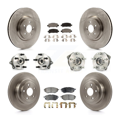 [Avant + Arrière] Kit d'ensemble roulement de roue et moyeu pour Subaru Legacy KBB-110248