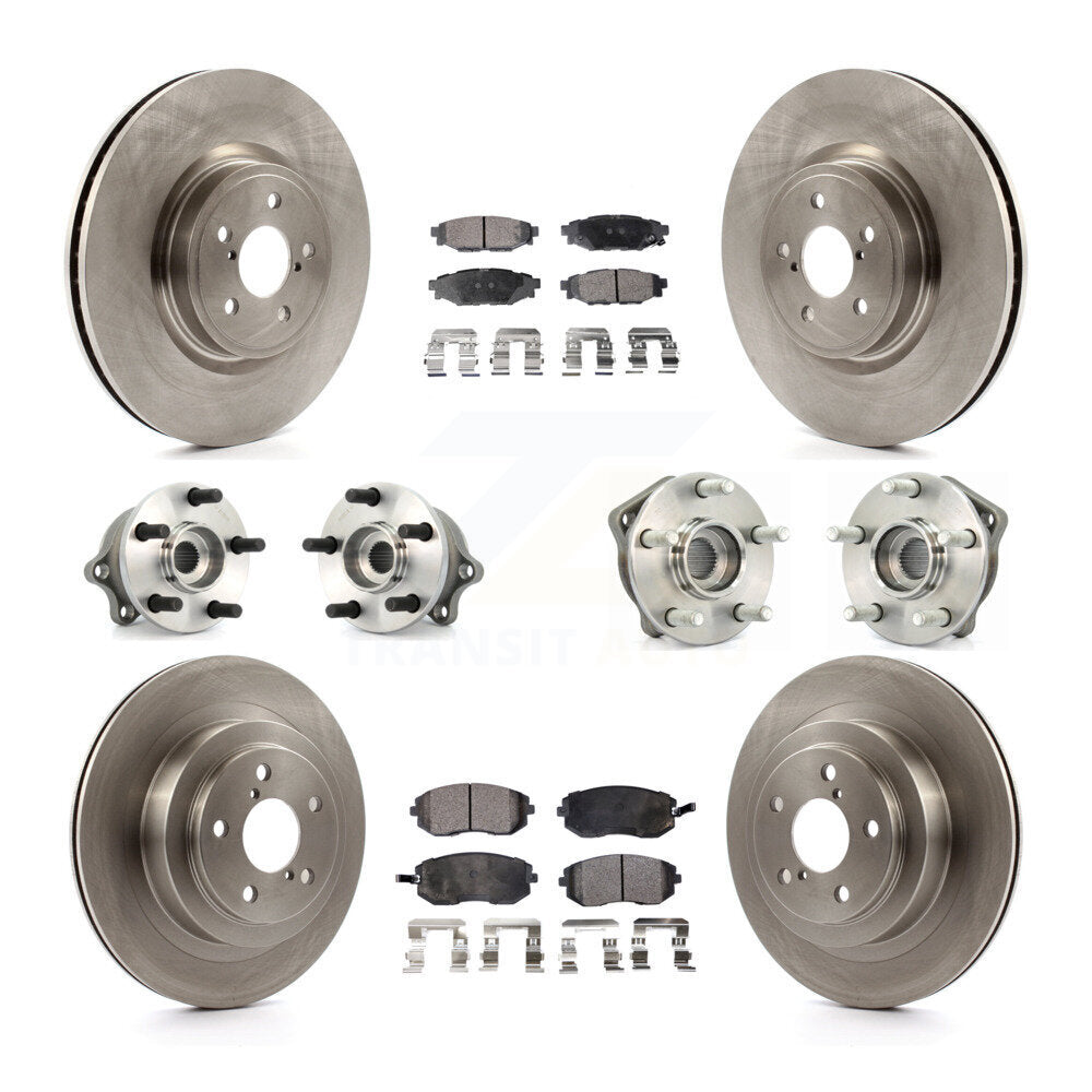 [Avant + Arrière] Kit d'ensemble roulement de roue et moyeu pour Subaru Legacy KBB-110249