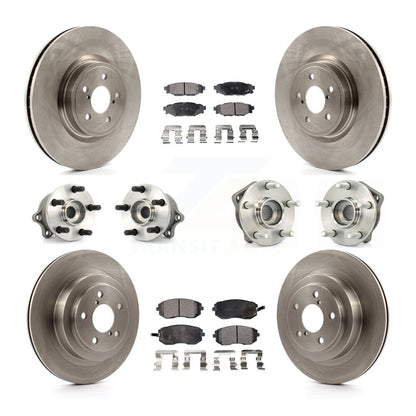 [Avant + Arrière] Kit d'ensemble roulement de roue et moyeu pour Subaru Legacy KBB-110249