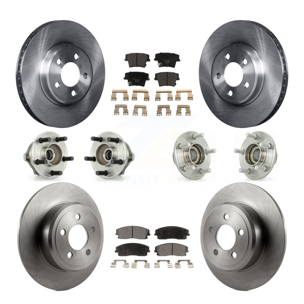 [Avant + Arrière] Kit d'ensemble roulement de roue et moyeu pour Chrysler 300 Dodge Charger Magnum KBB-110252