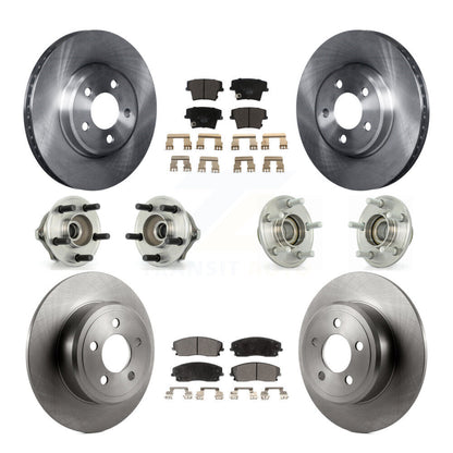 [Avant + Arrière] Kit d'ensemble roulement de roue et moyeu pour Chrysler 300 Dodge Charger Magnum KBB-110252