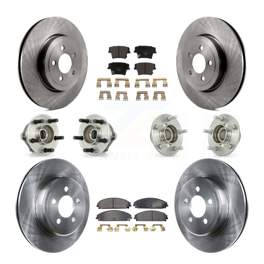 [Avant + Arrière] Kit d'ensemble roulement de roue et moyeu pour Chrysler 300 Dodge Charger Magnum KBB-110253