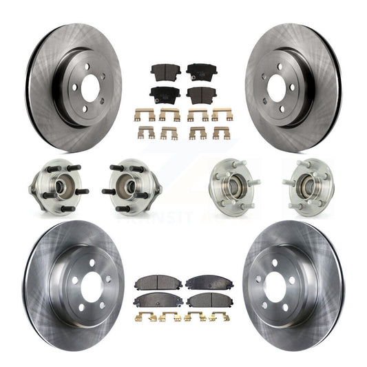 [Avant + Arrière] Kit d'ensemble roulement de roue et moyeu pour Chrysler 300 Dodge Charger Magnum KBB-110253