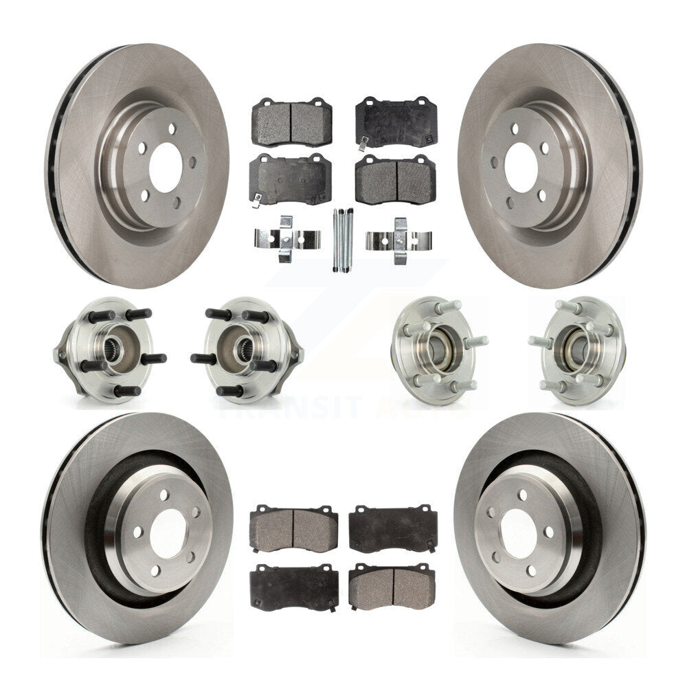 [Avant + Arrière] Kit d'ensemble roulement de roue et moyeu pour Chrysler 300 Dodge Charger Magnum KBB-110255