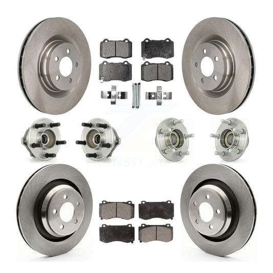 [Avant + Arrière] Kit d'ensemble roulement de roue et moyeu pour Chrysler 300 Dodge Charger Magnum KBB-110255