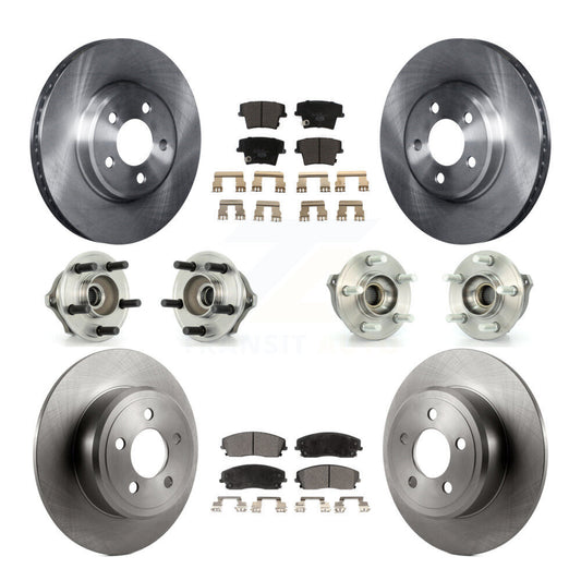 [Avant + Arrière] Kit d'ensemble roulement de roue et moyeu pour Dodge Charger Magnum AWD avec 2.7L KBB-110256