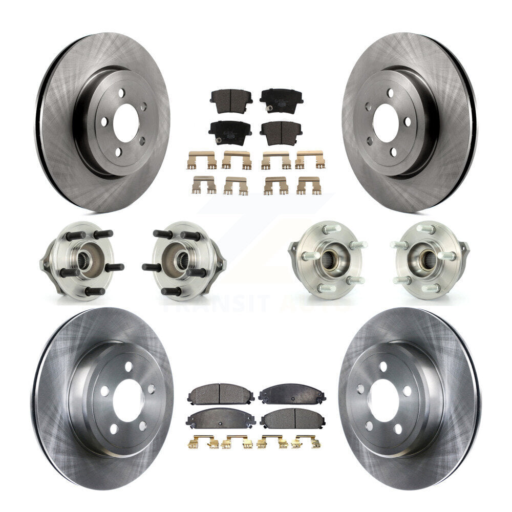 [Avant + Arrière] Kit d'ensemble roulement de roue et moyeu pour Chrysler 300 Dodge Charger Magnum KBB-110258