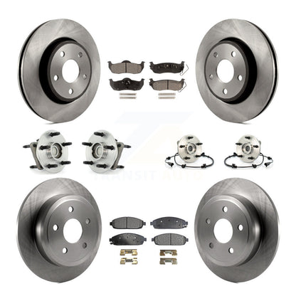 [Avant + Arrière] Kit d'ensemble roulement de roue et moyeu pour Jeep Grand Cherokee Commander KBB-110260