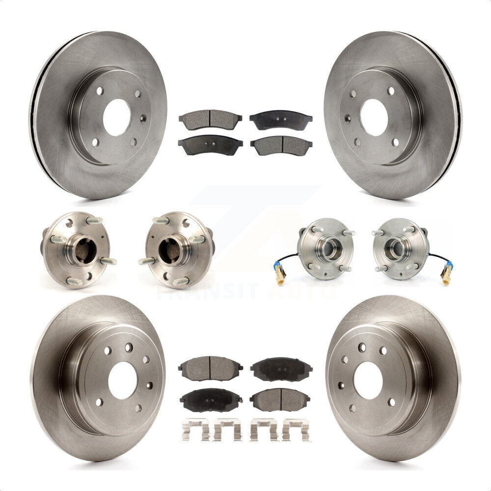 [Avant + Arrière] Kit d'ensemble roulement de roue et moyeu pour Suzuki Verona Chevrolet Epica KBB-110267 par Transit Auto