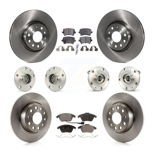 [Avant + Arrière] Kit d'ensemble roulement de roue et moyeu pour Volkswagen Passat Eos KBB-110272