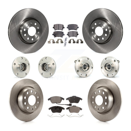 [Avant + Arrière] Kit d'ensemble roulement de roue et moyeu pour Volkswagen CC Passat KBB-110273