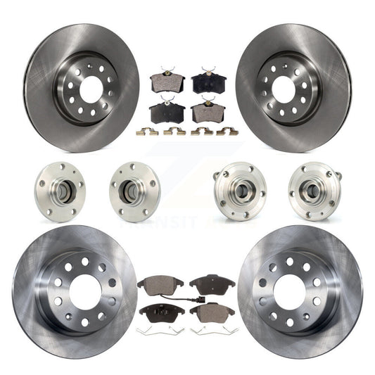 [Avant + Arrière] Kit d'ensemble roulement de roue et moyeu pour Volkswagen Jetta Beetle KBB-110276