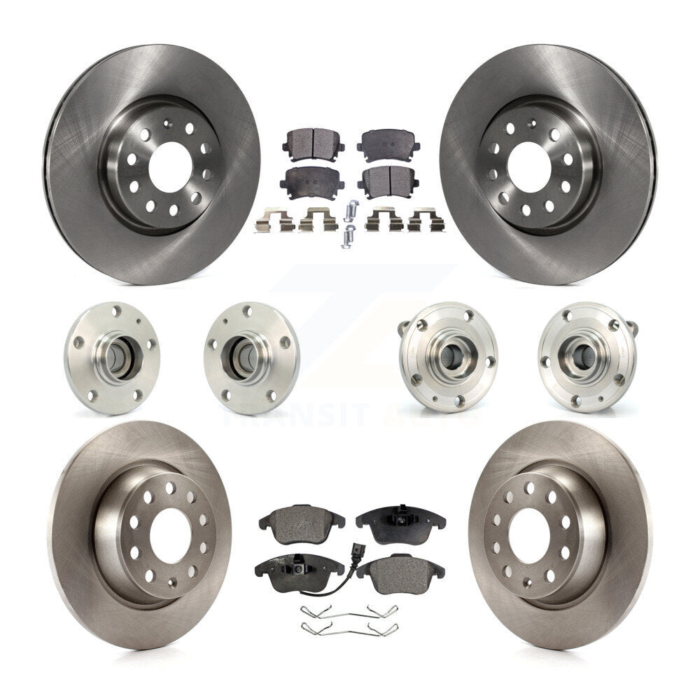[Avant + Arrière] Kit d'ensemble roulement de roue et moyeu pour Volkswagen Tiguan Audi Q3 KBB-110277