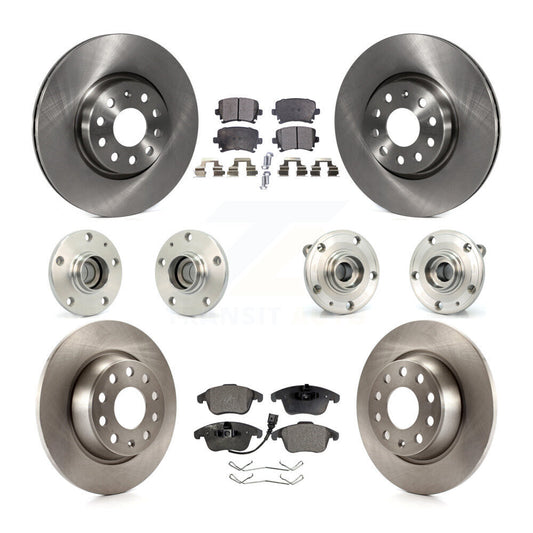 [Avant + Arrière] Kit d'ensemble roulement de roue et moyeu pour Volkswagen Tiguan Audi Q3 KBB-110277