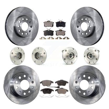 [Avant + Arrière] Kit d'ensemble roulement de roue et moyeu pour Volkswagen Jetta Beetle KBB-110282