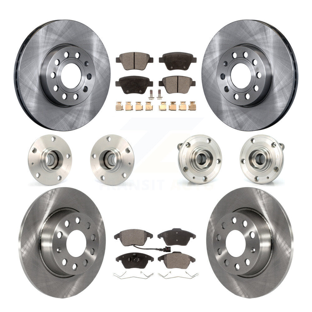 [Avant + Arrière] Kit d'ensemble roulement de roue et moyeu pour Volkswagen Beetle KBB-110308