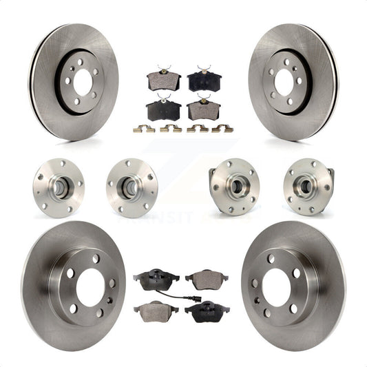 [Avant + Arrière] Kit d'ensemble roulement de roue et moyeu pour 2006 Volkswagen Golf 1.8L KBB-110312 par Transit Auto