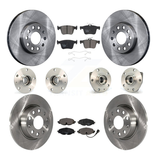 [Avant + Arrière] Kit d'ensemble roulement de roue et moyeu pour 2015-2019 Volkswagen e-Golf KBB-110318