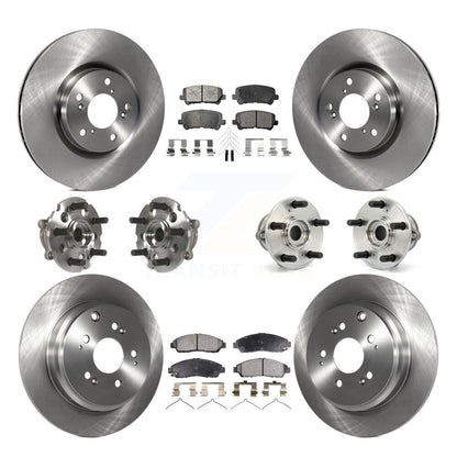 [Avant + Arrière] Kit d'ensemble roulement de roue et moyeu pour Honda Pilot Acura MDX ZDX KBB-110320
