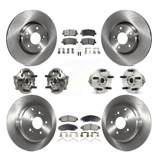 [Avant + Arrière] Kit d'ensemble roulement de roue et moyeu pour Honda Pilot Acura MDX ZDX KBB-110320