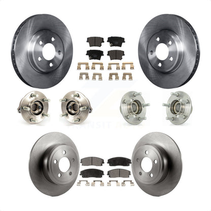 [Avant + Arrière] Kit d'ensemble roulement de roue et moyeu pour Dodge Charger Chrysler 300 Challenger KBB-110336 par Transit Auto