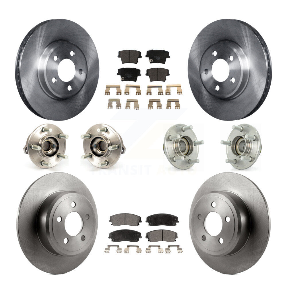 [Avant + Arrière] Kit d'ensemble roulement de roue et moyeu pour Dodge Charger Chrysler 300 Challenger KBB-110336