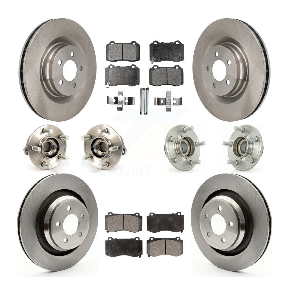 [Avant + Arrière] Kit d'ensemble roulement de roue et moyeu pour Dodge Charger Chrysler 300 Challenger KBB-110339